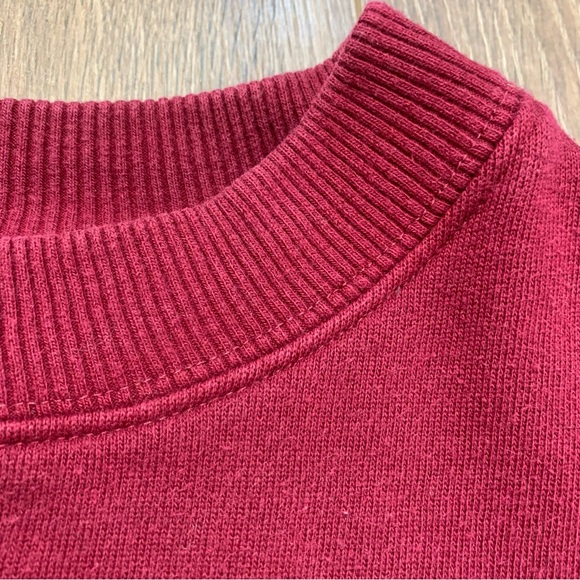 Vintage 90’s Harrods Burgundy Sweatshirt - Picture 8 of 17
